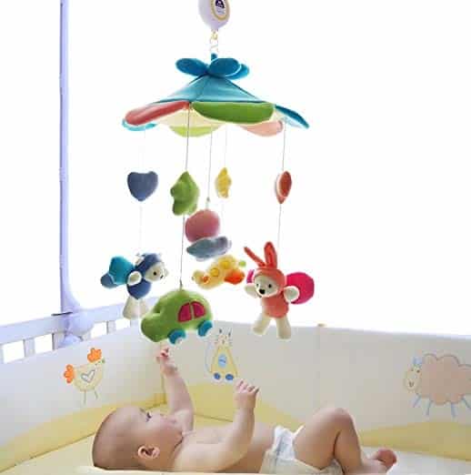 baby crib carousel toy